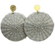 Natural / Bronze with 1 layer of 24K Gold plated posts and backs stud fittings
