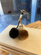 3 Pompoms Brown