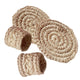Coasters 10cm Diam / Beige