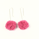 Fuchsia - Silver 925 hook / Small