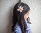 Iraca Palm Handwoven 'Luxe' Beaded Flower Hairclips Ethically and Sustainably Sourced