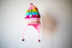 Kinder: W20cm x L19cm plus ears L7cm / LIGHT PINK ALP127