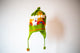 Kinder: W20cm x L19cm plus ears L7cm / GREEN AE127