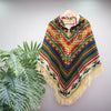 Alpaca Festival Poncho - Mexican Poncho Ethically and Sustainably Sourced