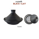 La Chamba Black Clay Tagine Ethically and Sustainably Sourced Black Clay