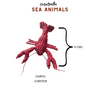 Handwoven Sea Creatures Brooches, Charms and Keyrings - Iraca Palm | Handwoven in Colombia - Casa Bonita