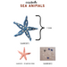 Handwoven Sea Creatures Brooches, Charms and Keyrings - Iraca Palm | Handwoven in Colombia - Casa Bonita