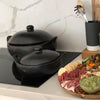 La Chamba Black Clay Cooking Pot Ethically and Sustainably Sourced Black Clay