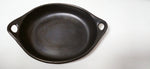 Artisan Handcrafted La Chamba Black Clay Roasting Pans with Handles