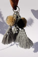 Wayuu Pom-Pom Keyrings | Handwoven Colombia — Casa Bonita