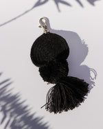 Wayuu Tribal Hand-Crocheted Disc and Pom-Pom Charms & Keyrings Ethically and Sustainably Sourced