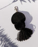Wayuu Disc & Pom-Pom Keyrings | Handwoven Colombia — Casa Bonita