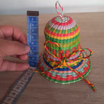 Handwoven Bell- Iraca Palm Christmas Decorations | Handmade Colombia — Casa Bonita