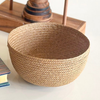 Handwoven Luxe Encanto Table Bowl | Iraca Palm, Colombia — Casa Bonita