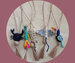 Handwoven Sea Creatures Brooches, Charms and Keyrings - Iraca Palm | Handwoven in Colombia - Casa Bonita