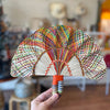 Handwoven Iraca Palm Fan | Colombian Artisan Fan — Casa Bonita