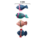 Handwoven Fish Brooches, Charms and Keyrings - Iraca Palm | Handwoven in Colombia - Casa Bonita