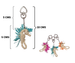 Handwoven Sea Creatures Brooches, Charms and Keyrings - Iraca Palm | Handwoven in Colombia - Casa Bonita