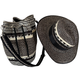 Sombrero Cali Panama and Handbag Set - Rollable Cane Set Ethically and Sustainably Sourced