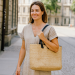 Plantain Fibre Tote Bag | Handwoven Colombia — Casa Bonita