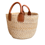 Plantain Fibre Handwoven Aqillu Baskets Ethically and Sustainably Sourced