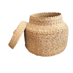 Plantain Fibre Handwoven Tanta Basket Ethically and Sustainably Sourced