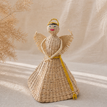 Handwoven Angels  - Iraca Palm Christmas Decorations | Handmade Colombia — Casa Bonita