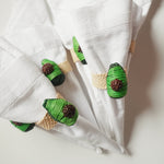 Handwoven Vegetable Napkin Rings | Iraca Palm, Colombia - Casa Bonita