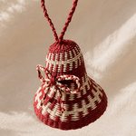 Handwoven Iraca Palm Bell Ornaments | Colombia — Casa Bonita