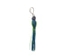 Blue and green bird charm