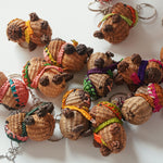 Handwoven Capybara Charm | Iraca Palm, Colombia — Casa Bonita