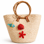 Handwoven Sea Creatures x 3- Iraca Palm | Handwoven in Colombia - Casa Bonita