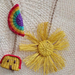 Handwoven Nature Characters Brooches, Charms and Keyrings - Iraca Palm | Handwoven in Colombia - Casa Bonita