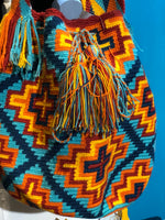 Wayuu Hand-Crocheted Mochila Crossbody Bags — Artisan Made | Casa Bonita