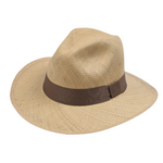 Artisan Handwoven Iraca Palm Fino Fedora Panama Hat Unisex Wide Brim Hat UPF 40+ Ethically and Sustainably Sourced Vegan Iraca Palm Fedora Panama Hats