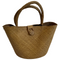 Iraca Palm Handwoven 'Luxe' Tote Baskets with Clasp Closure Ethically and Sustainably Sourced
