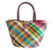 Handwoven Tote Basket Bag With Clasp - Iraca Palm Luxe Weave | Handmade in Colombia — Casa Bonita
