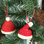 Handwoven Iraca Palm Christmas Ornaments | Colombia — Casa Bonita