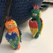 Handwoven Bird Brooches, Charms and Keyrings - Iraca Palm | Handwoven in Colombia - Casa Bonita